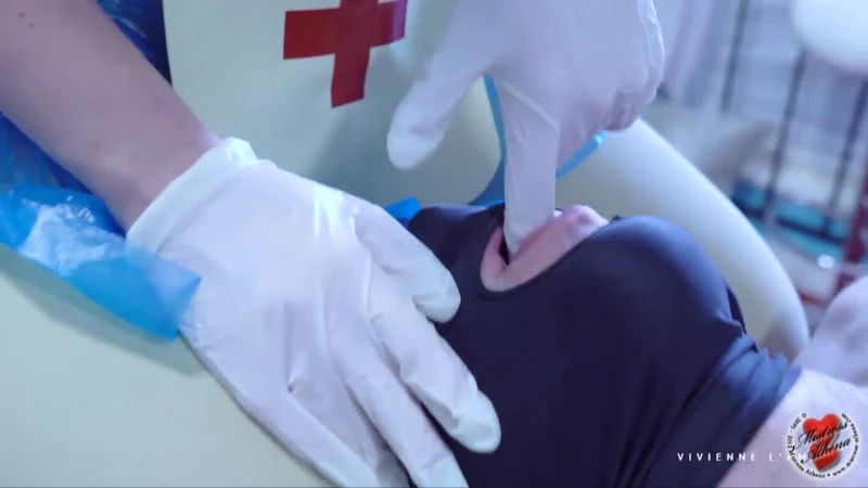 Mistress Athena with Not 1 but 2 Nurses, watch in anticipation as to what happens HD  (2023 | Mp4)