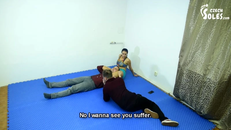 Blue Kate with Wrestling domination extortion, forced foot worship of Czech Soles studio HD  (2023 | Mp4)