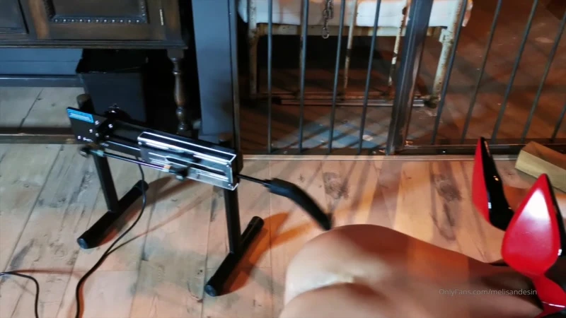 Miss Melisande Sin with Fucking Machine Play With My Toy Boy HD  (2023 | Mp4)