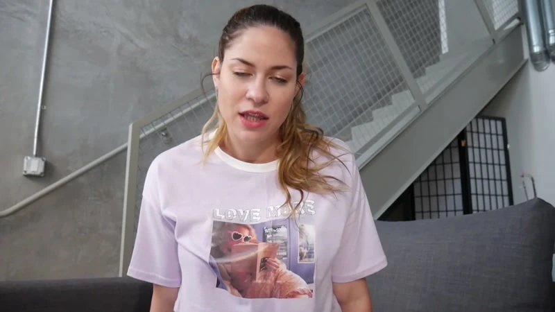 Ashley Albans Fetish Fun – Blindfold CEI HD  (2023 | Mp4)