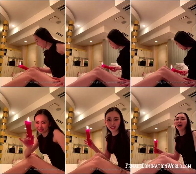 MISTRESS UN – Nipple with candle HD  (2023 | Mp4)