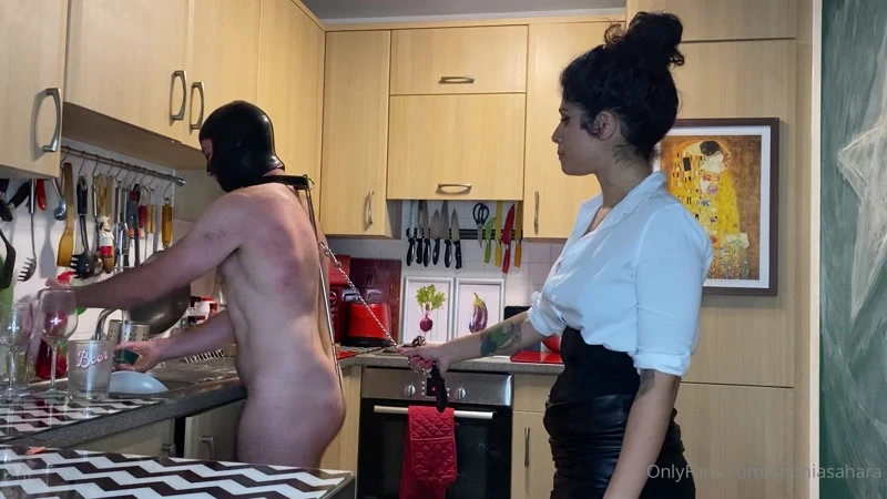 Mistress Sophia Sahara – Inspecting My Kitchen Bitch Anal Hook, Collar Tigh HD  (2023 | Mp4)