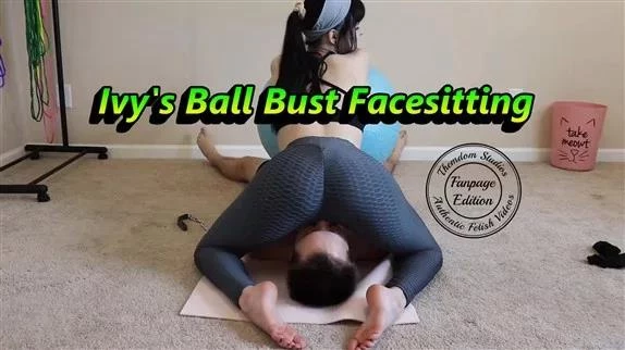 Ball Bust Facesitting with Ivy FullHD  (2025 | MPEG-4)