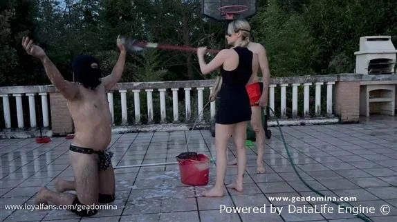 In The Villa With My Two Submissives with Gea Domina HD  (2025 | MPEG-4)