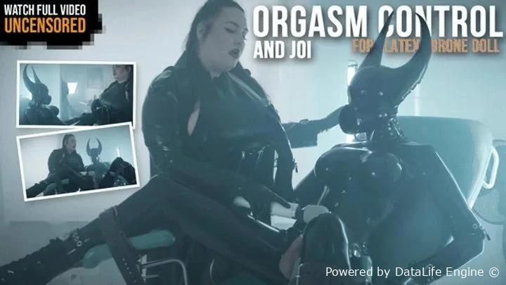 JOI And Orgasm Control For Latex Drone Doll - Mistress Karino with Femdom Adventures UltraHD/4K  (2025 | MPEG-4)