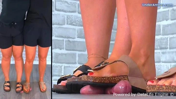 Stomping Your Cock And Balls In Our Dusty Old Birkenstocks - Goddess Amber And Miss Lucy with Under Amber FullHD  (2025 | MPEG-4)