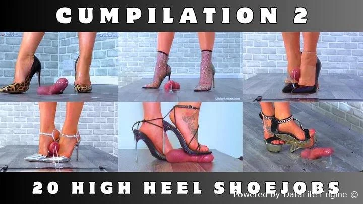 Goddess Amber - Cumpilation 2 - 20 High Heel Shoejobs - Multi Cam with Under Amber FullHD  (2025 | MPEG-4)