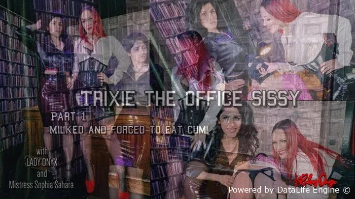 Trixie The Office Sissy with Ruby Onyx 2K  (2025 | MPEG-4)